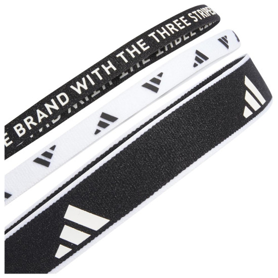 Adidas Multiple Width Training Headbands 3 per pack Adidas Multiple Width Training Headbands 3 per pack